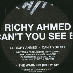 Richy Ahmed, Can't You See EP