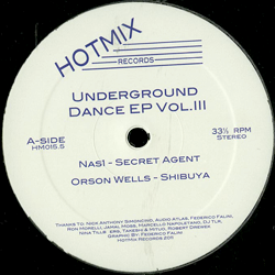 Nas1 / Orson Wells / Alessio Carminati, Underground Dance EP Vol. III