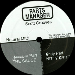 SCOTT GROOVES, Parts Manager