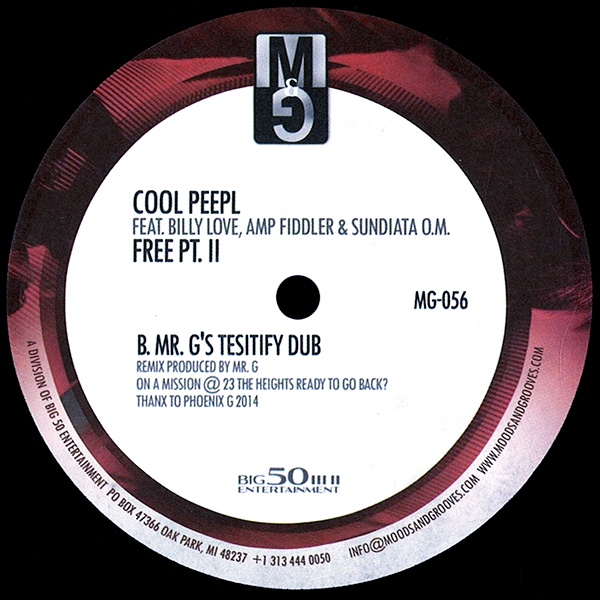 Cool Peepl feat Billy Love , AMP FIDDLER & Sundiatta O.M., Free Pt. II