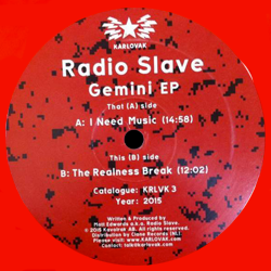 Radio Slave, Gemini Ep