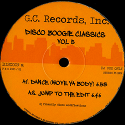 VARIOUS ARTISTS, Disco Boogie Classics Vol 5