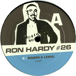RON HARDY, Ron Hardy #26