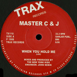 MASTER C&J, When You Hold Me