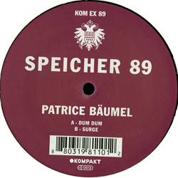 PATRICE BAUMEL, Speicher 89