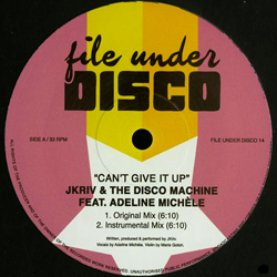 Jkriv & The Disco Machine feat. Adeline Michele, Can't Give It Up