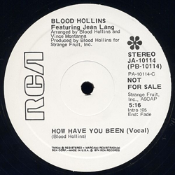 Blood Hollins featuring Jean Lang, How Have You Been