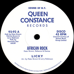 Licky / Dream Lovers, African Rock