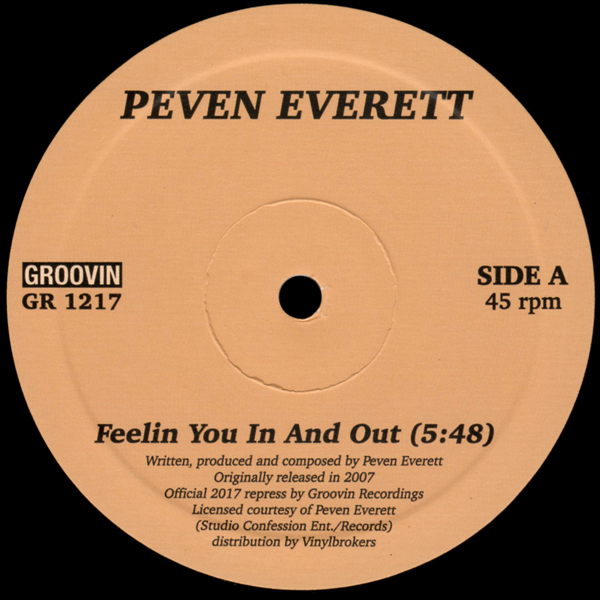 PEVEN EVERETT, Feelin You In And Out