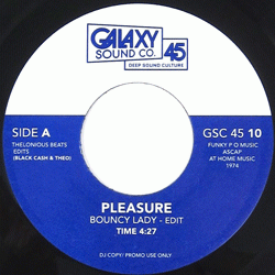 PLEASURE , THE WHATNAUTS, Bouncy Lady / Why Can't People Be Colors Too?