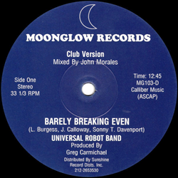 UNIVERSAL ROBOT BAND, Barely Breaking Even