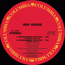 ROY AYERS, Programmed for Love