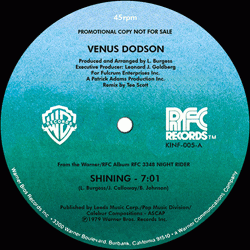 Venus Dodson, Shining