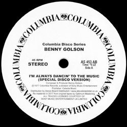 Benny Golson, I'm Always Dancin' To The Music ( Special Disco Version )