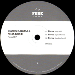 Enzo Siragusa & NIMA GORJI, Foreal EP