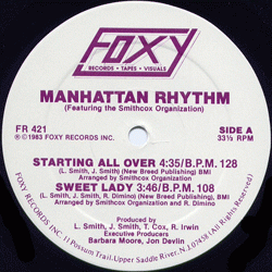 Manhattan Rhythm, Manhattan Rhythm ( Reissue )