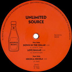 Unlimited Source, Down In The Cellar