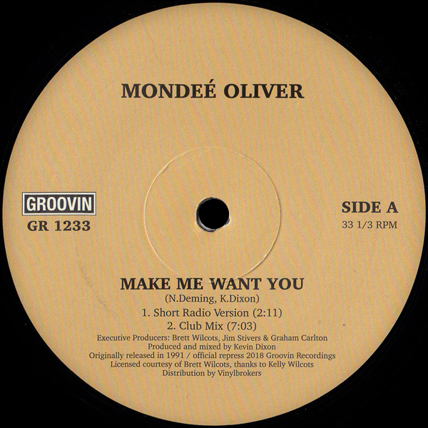 Mondee Oliver, Make Me Want You