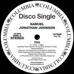Samuel Jonathan Johnson, You / My Music