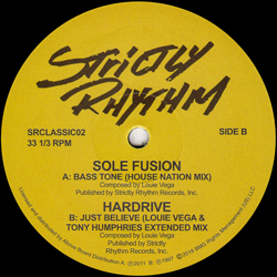 Sole Fusion / HARDRIVE, Bass Tone / Just Believe