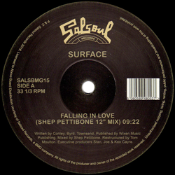 SURFACE, Falling In Love / Stop Holding Back