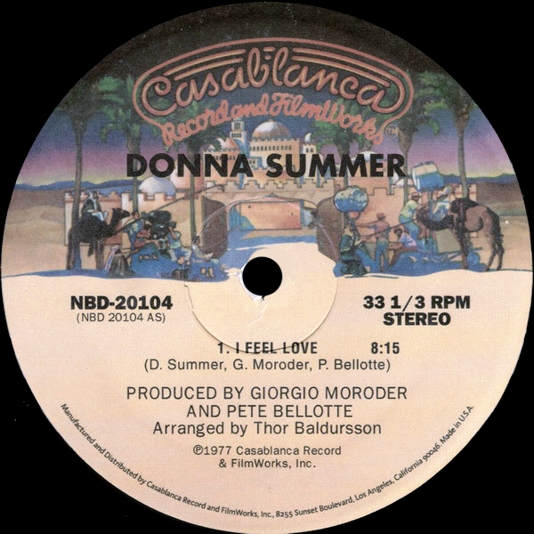 DONNA SUMMER, I Feel Love / Love To Love You