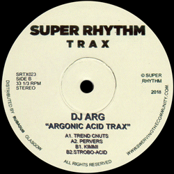 Dj Arg, Argonic Acid Trax