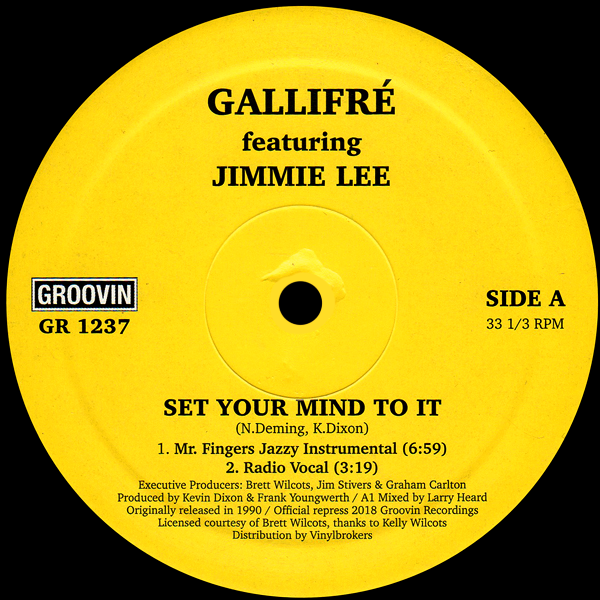 Gallifre feat. Jimmie Lee, Set Your Mind To It