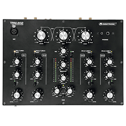 , Omnitronic TRM-402 4-Channel Rotary Mixer