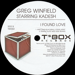 Greg Winfield starring Kadesh, I Found Love
