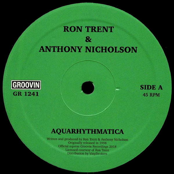 RON TRENT & ANTHONY NICHOLSON, Aquarhythmatica / City Beat