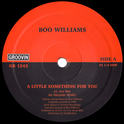 BOO WILLIAMS, A Little Something Ep