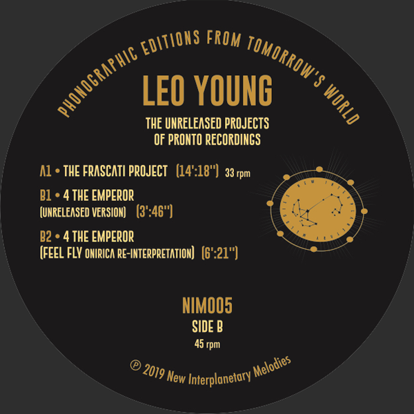LEO YOUNG, The Unreleased Projects of Pronto