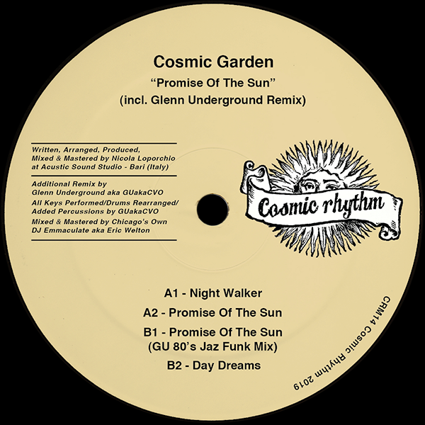 Cosmic Garden, Promise Of The Sun ( Glenn Underground Remix )