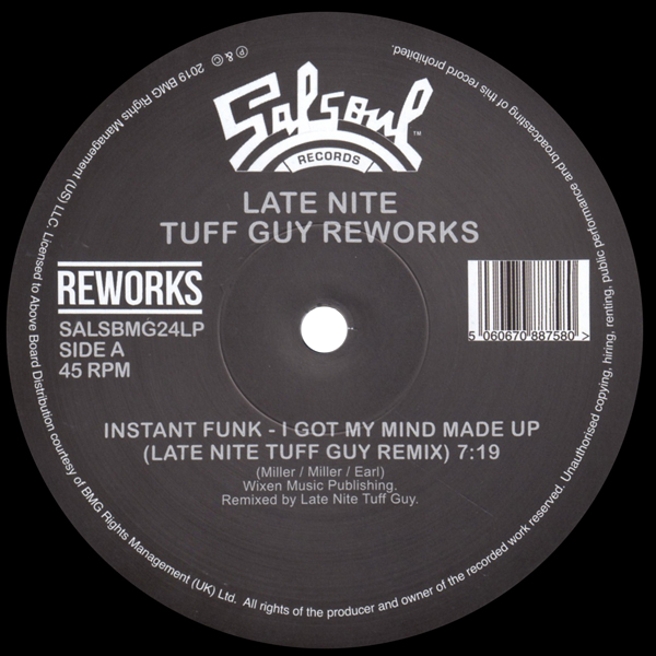 INSTANT FUNK / ORS ( ORLANDO RIVA SOUND ) / THE SALSOUL ORCHESTRA, Late Nite Tuff Guy Reworks