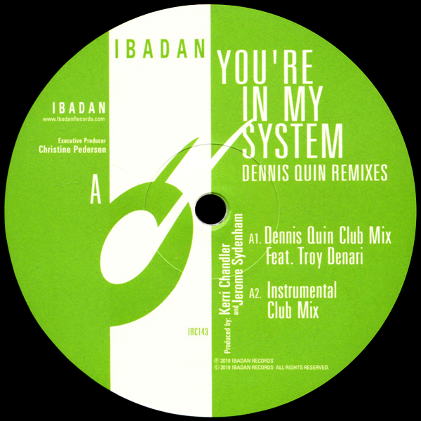 Kerri Chandler / JEROME SYDENHAM / Dennis Quin, You're In My System ( Dennis Quin Remixes )