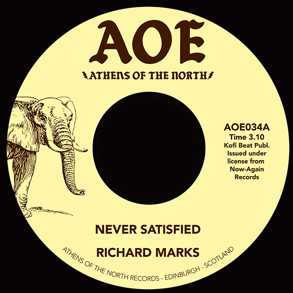 Richard Marks, Never Satisfied / Did You Ever Lose Something