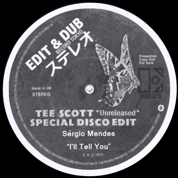 Edit & Dub, Tee Scott Unreleased Special Disco Edit
