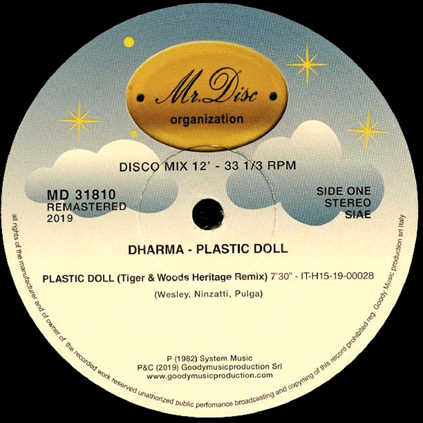 DHARMA, Plastic Doll  ( Remastered 2019 )