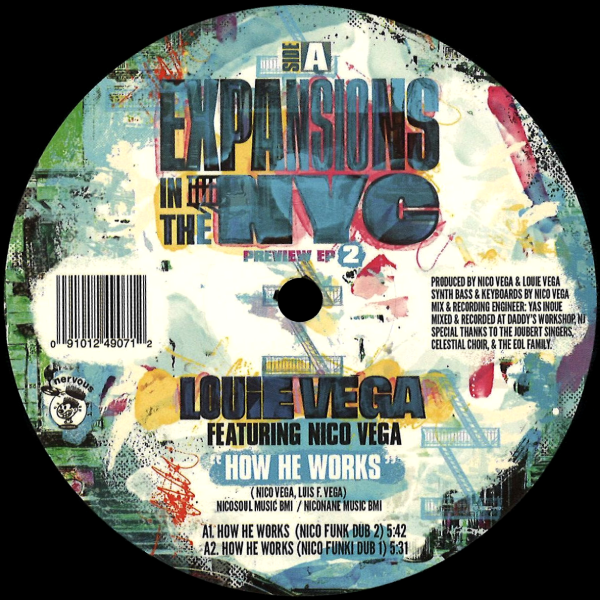 LOUIE VEGA, Expansions In The Nyc - Preview Ep 2