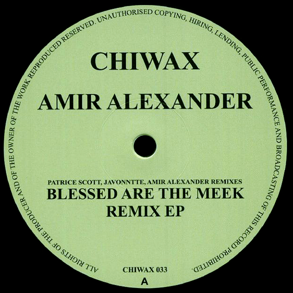 Amir Alexander, Blessed Are The Meek