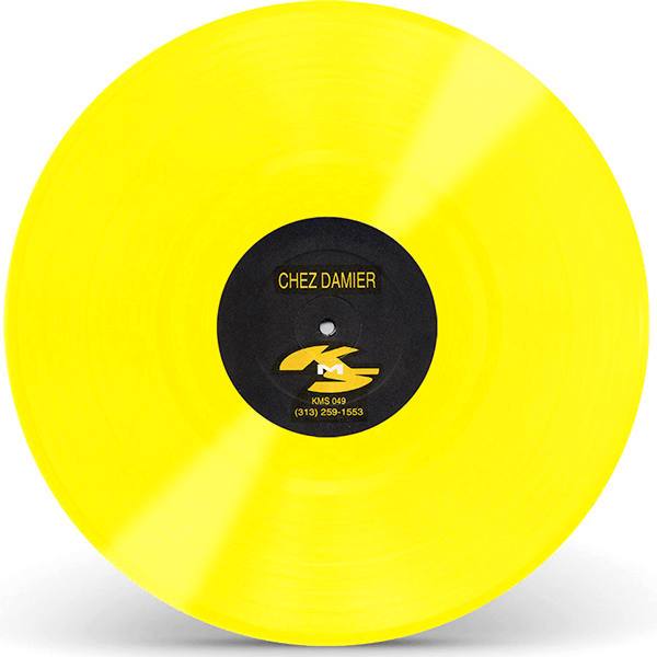 CHEZ DAMIER, Untitled KMS049 ( Yellow Vinyl Repress )
