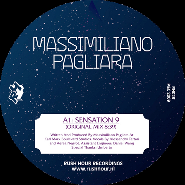 Massimiliano Pagliara, Sensation 9 ( Reissue )