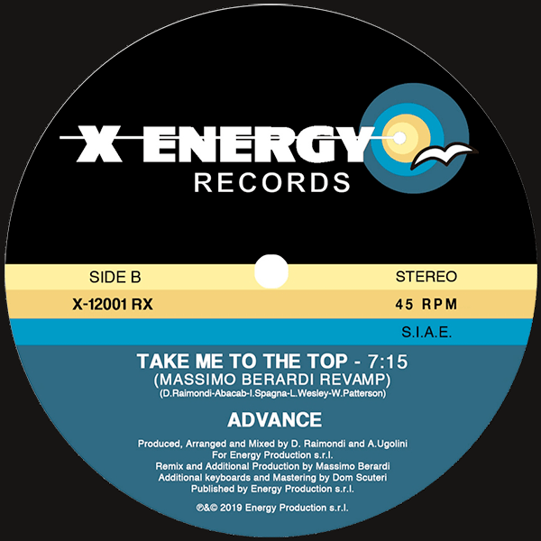 Advance, Take Me To The Top ( Moplen / Massimo Berardi Remixes )
