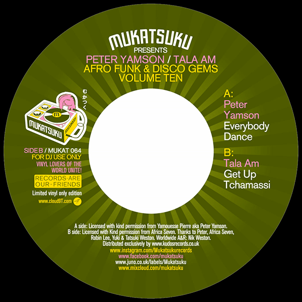 Peter Yamson & Tala Am, Afro Funk & Disco Gems Volume Ten ( Reissue )