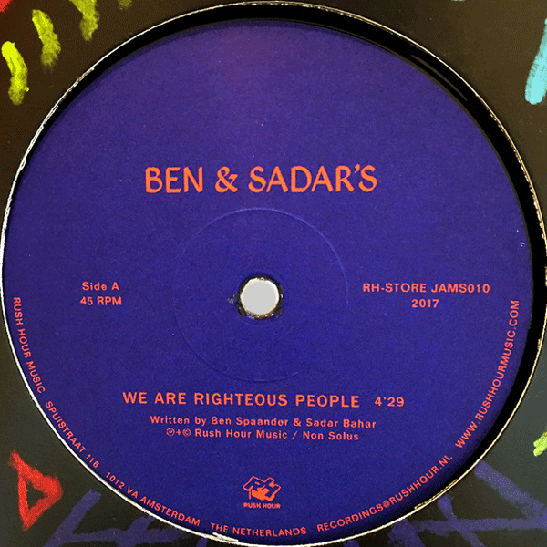 Ben & Sadar's, We Are Righteous People