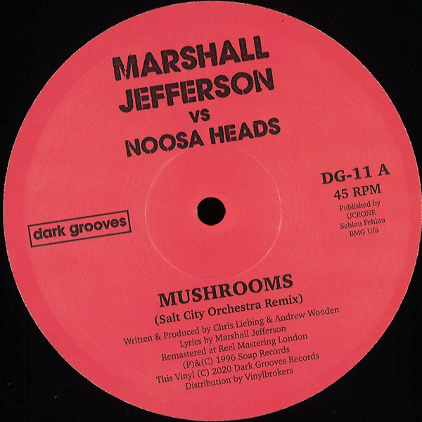MARSHALL JEFFERSON vs Noosa Heads, Mushrooms