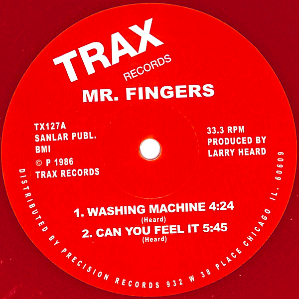 Mr Fingers, Washing Machine / Can You Feel It