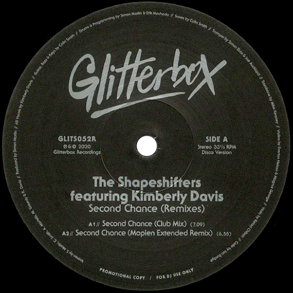 The Shapeshifters feat. Kimberly Davis, Second Chance ( Remixes )