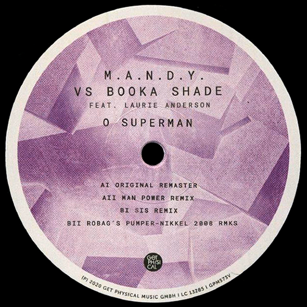 M.A.N.D.Y. vs BOOKA SHADE feat. LAURIE ANDERSON, O Superman